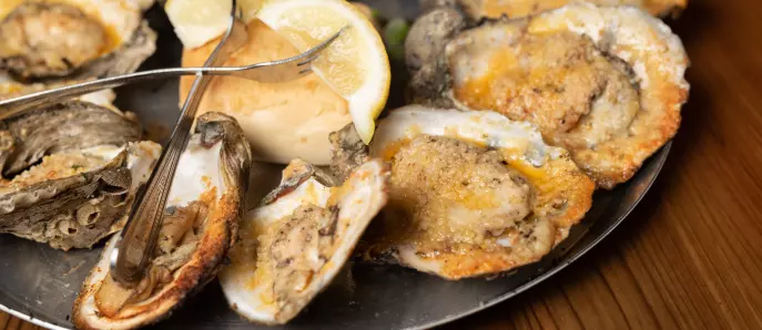 Char-Grilled Oysters