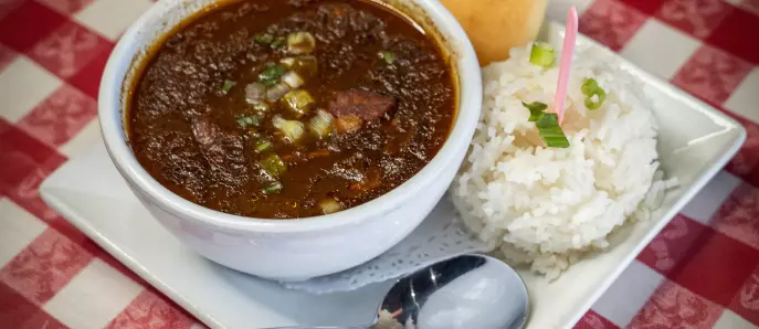 Smoked Duck and Andouille Gumbo